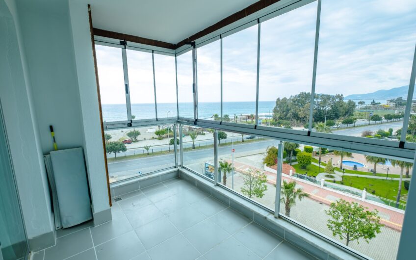 2+1 Furnished Apartment in Kestel Full Sea View For sale