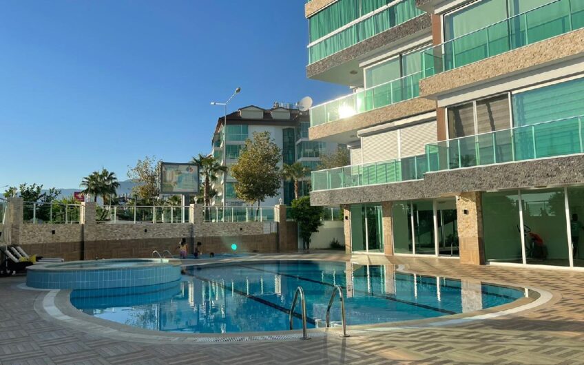 2+1 Furnished Apartment in Kestel Full Sea View For sale