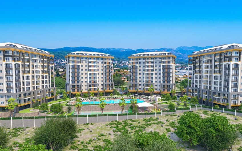 AVSALLAR EMERALD PARADİSE RESİDENCE  2+1 FURNİSHED APARTMENT