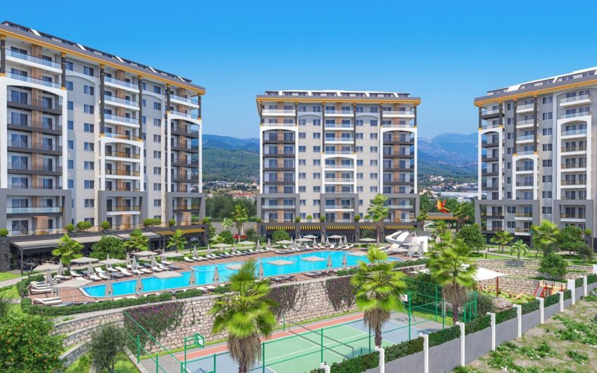 AVSALLAR EMERALD PARADİSE RESİDENCE  2+1 FURNİSHED APARTMENT