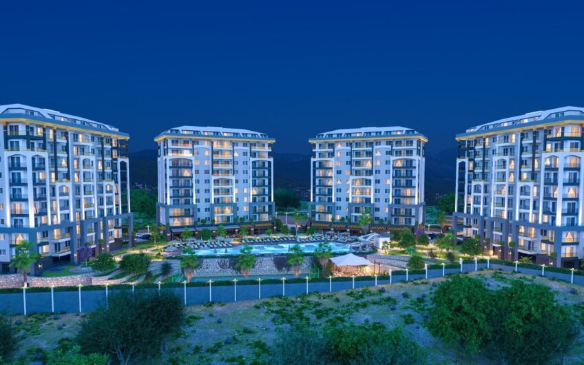 AVSALLAR EMERALD PARADİSE RESİDENCE  2+1 FURNİSHED APARTMENT